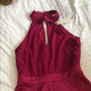 Francescas pink dress